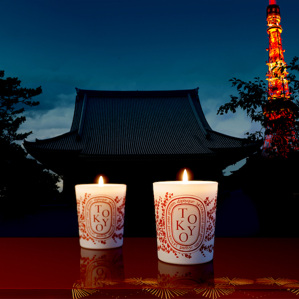 ディプティック「TOKYO」キャンドルが期間限定で全国へ、和の香りを表現