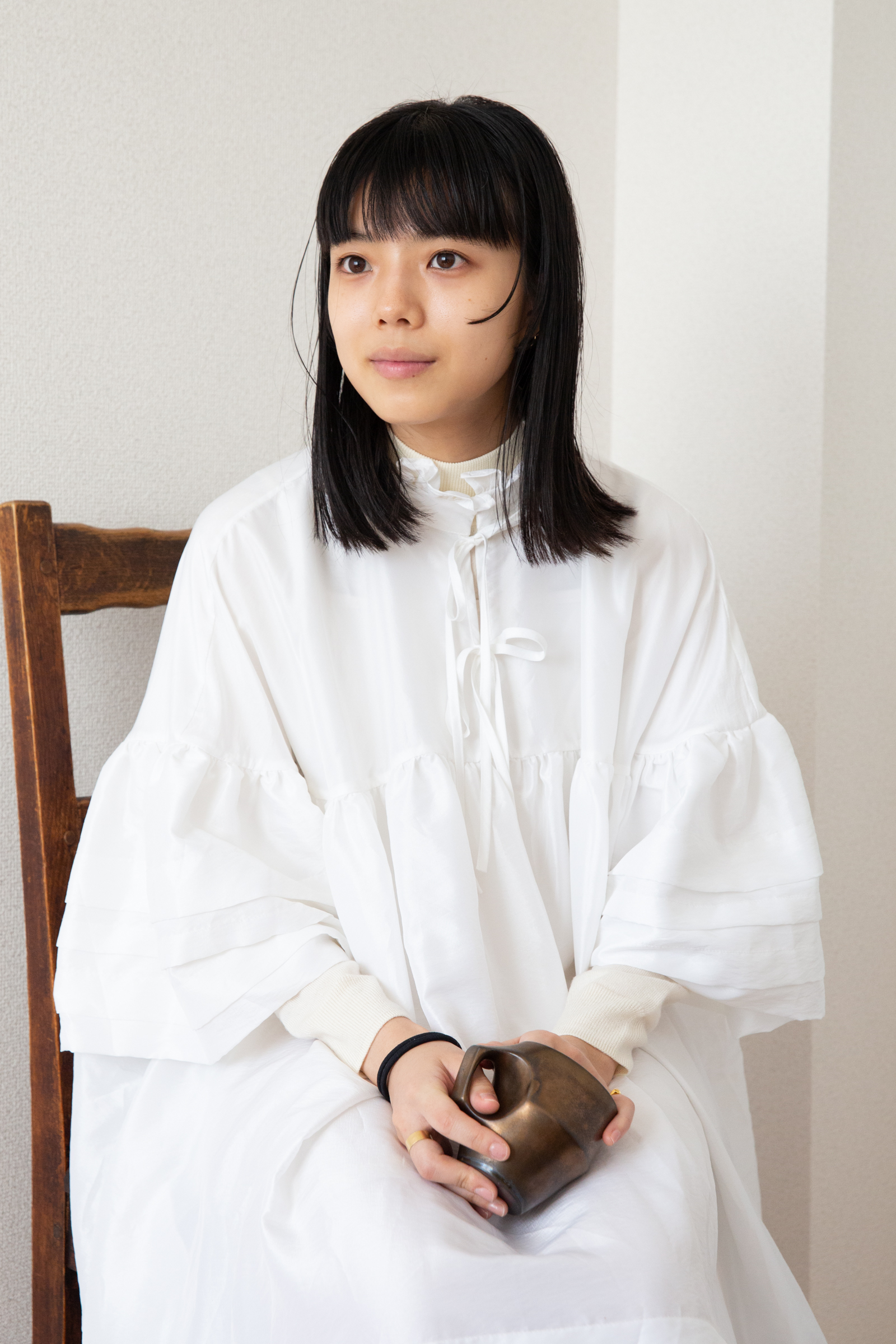 カネコアヤノとfutatsukukuriのコラボアイテムが発売、巾着バッグと 