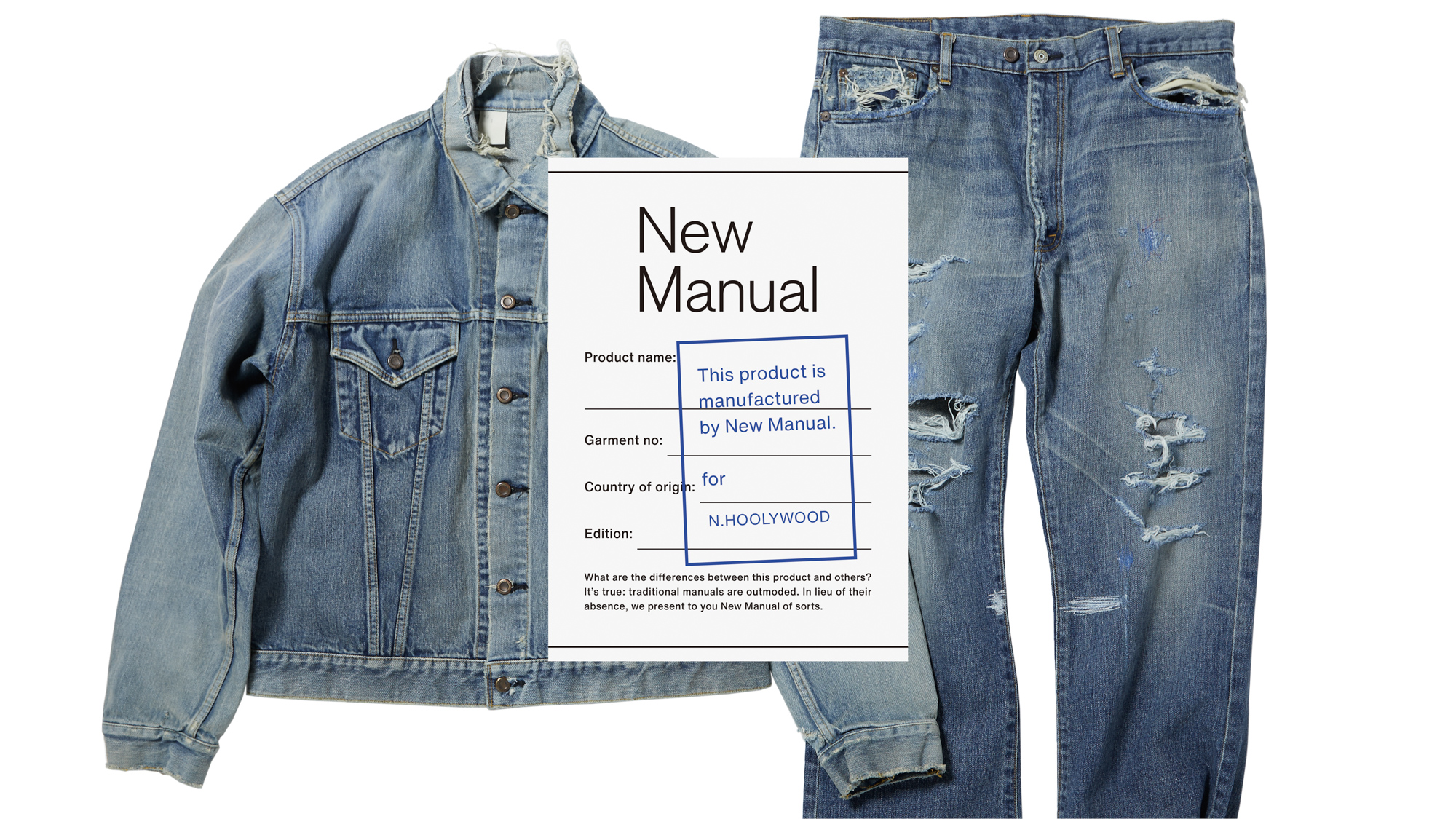 ヴィンテージアイテムを捉え直す新ブランド「New Manual」がデビュー