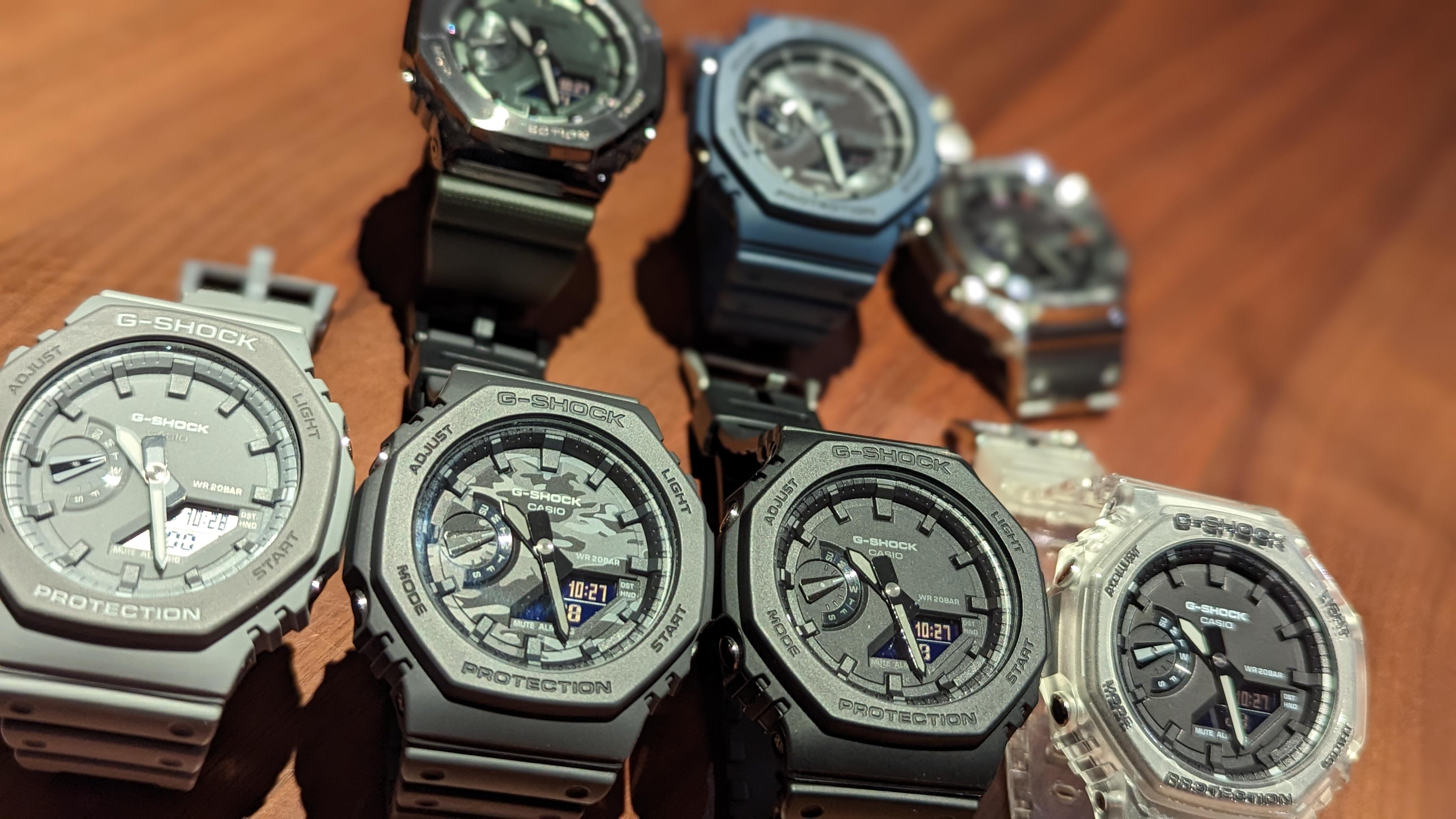美品 カシオ G-SHOCK カシオーク モンクレール 腕時計【59935】