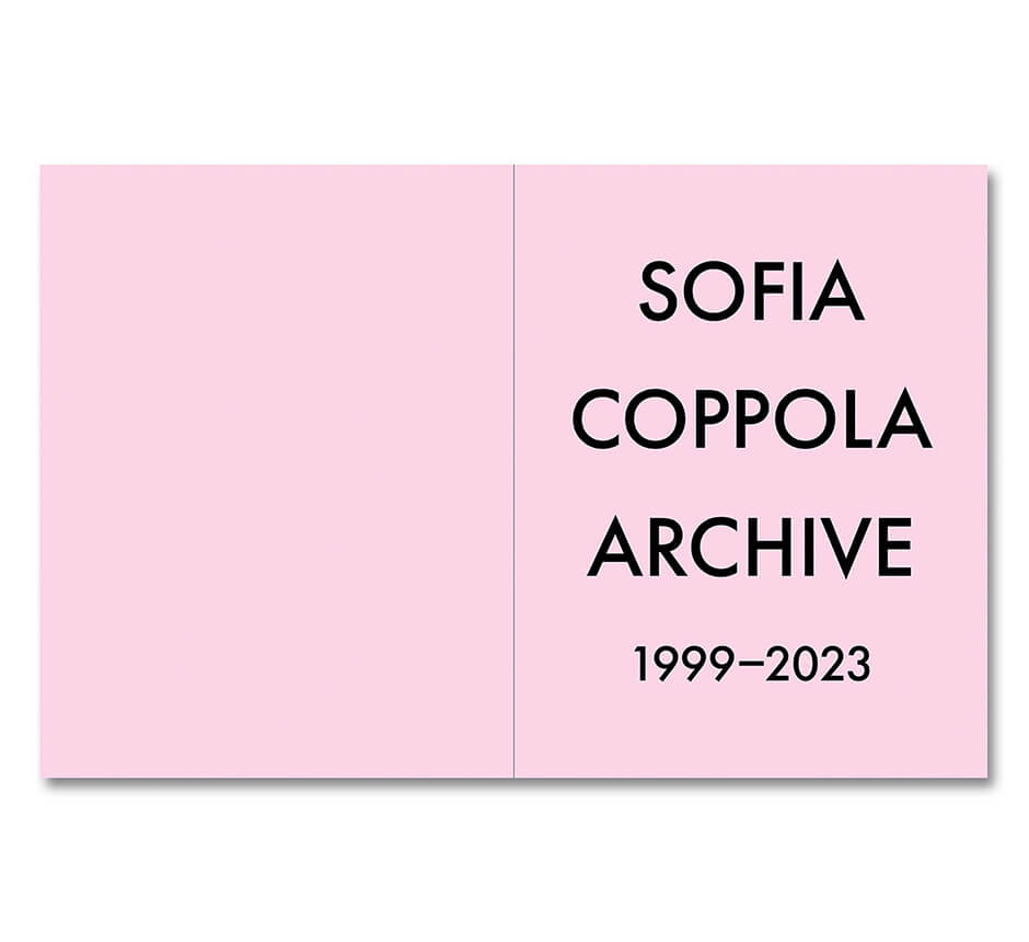 ソフィア・コッポラ 個人の記録と共に映画作品を巡る、初のアートブック