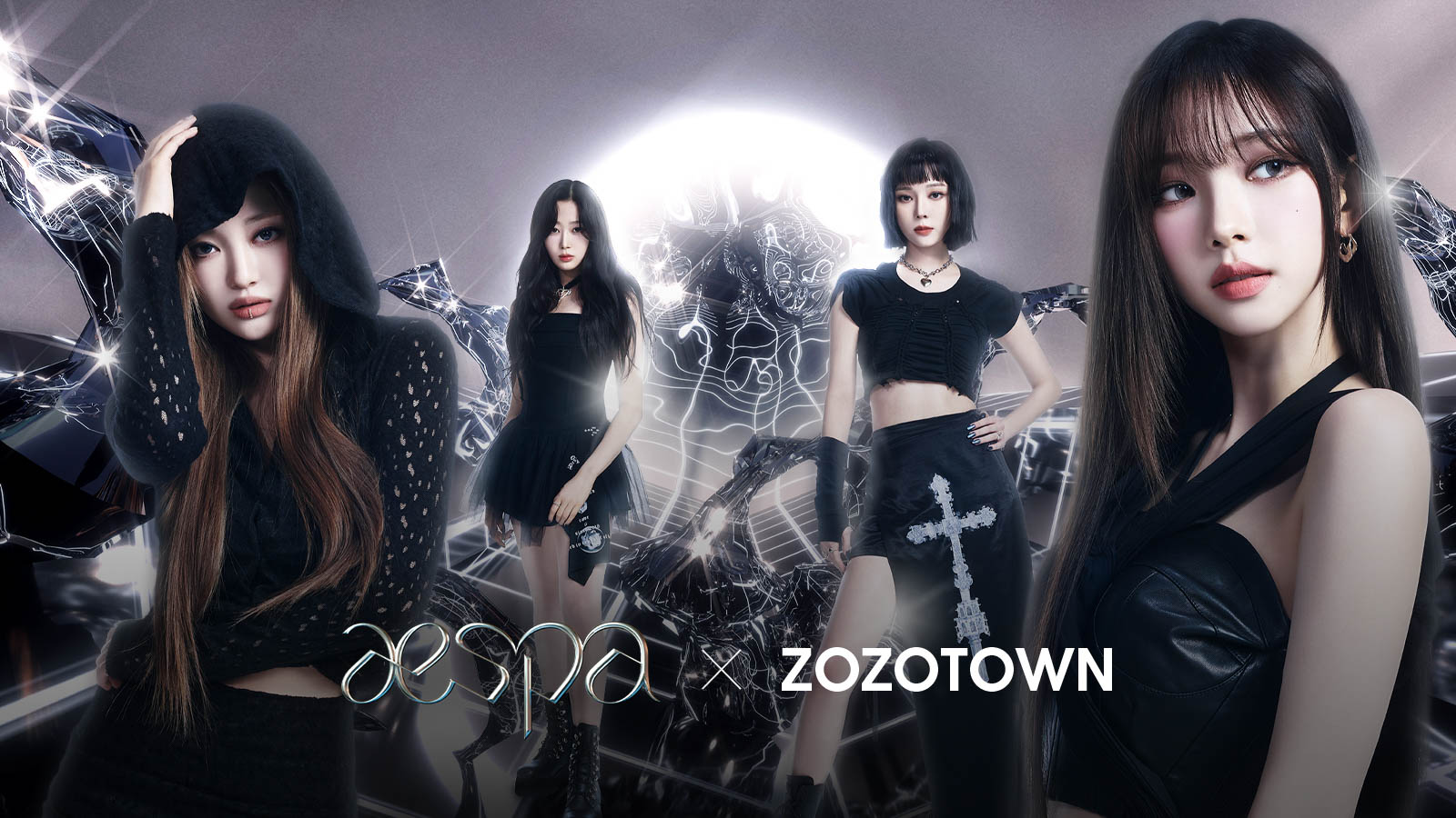 ゾゾタウン、韓国発ガールズグループ「aespa」とのコラボアイテムを発売