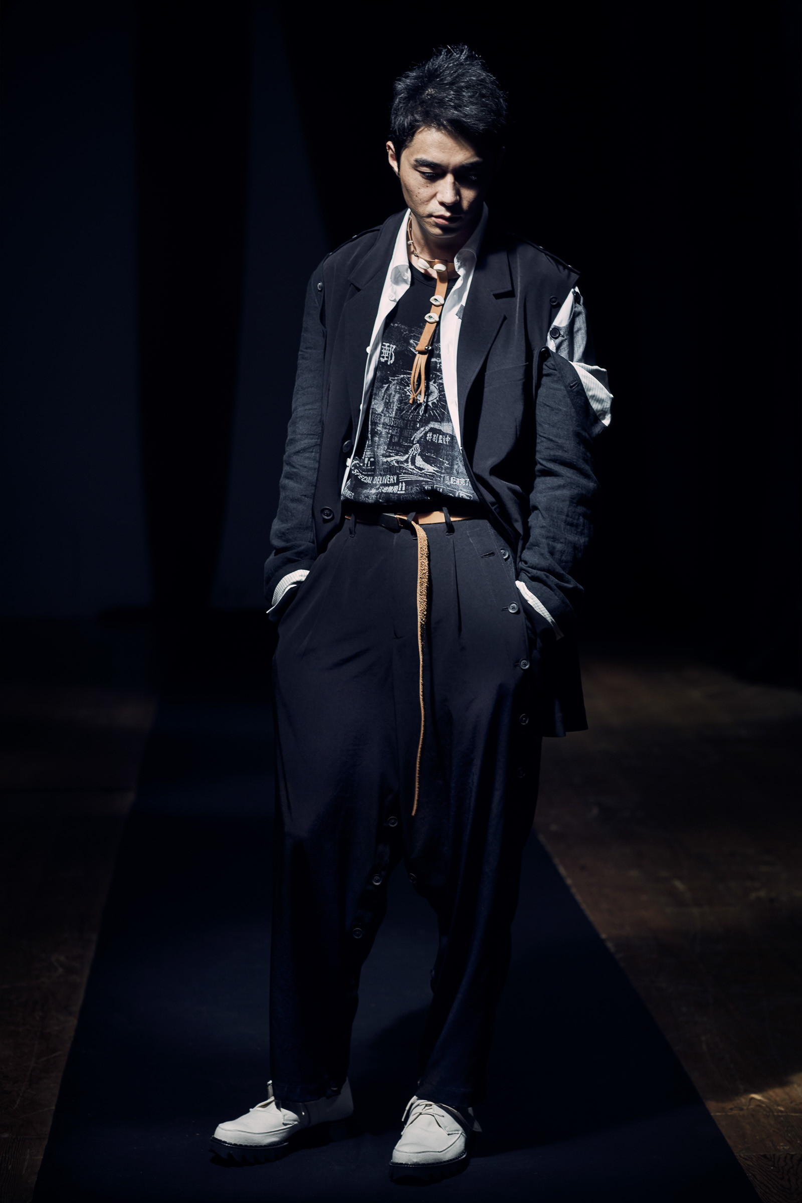 Yohji Yamamoto HOMME 2021年春夏コレクション | パリ | 画像46枚 - FASHIONSNAP.COM