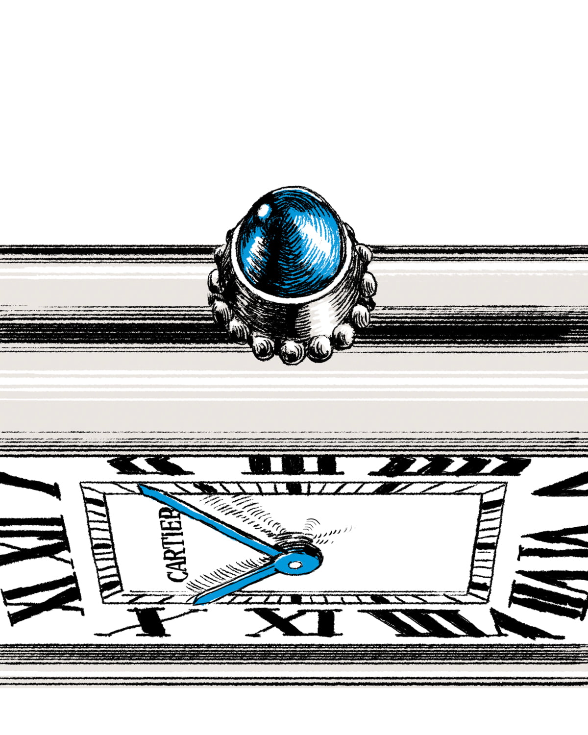 shinji abe cartier tank